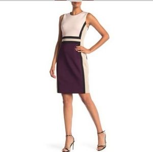 Calvin Klein Color Block dress -size 6